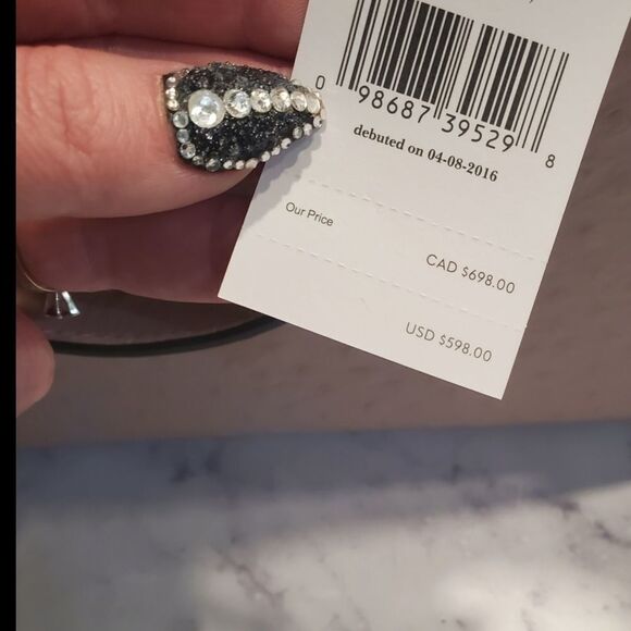 Kate Spade Embossed Leather Tote in Shell Pink (Baby Pink) - Picture 6 of 12